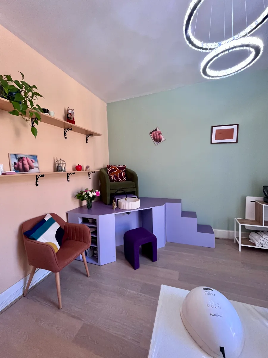 Espace pédicure du salon